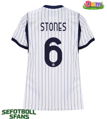 Inter Milan John Stones #6 Bortatröja Kvinnor 2026-27 Kortärmad
